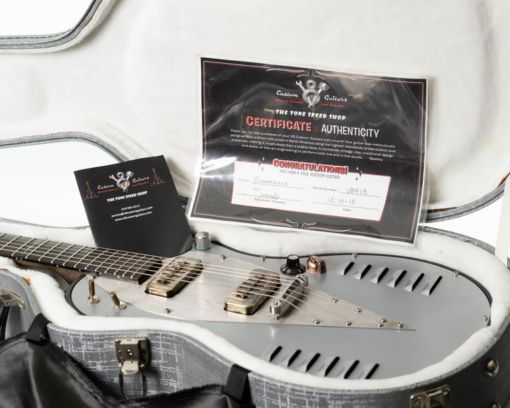 V8 Custom Guitars Bonneville 2015 Aged Metallic Lacquer