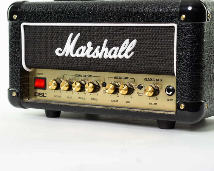 Marshall DSL1HR 2-Channel 1-Watt Guitar Amp Head Black