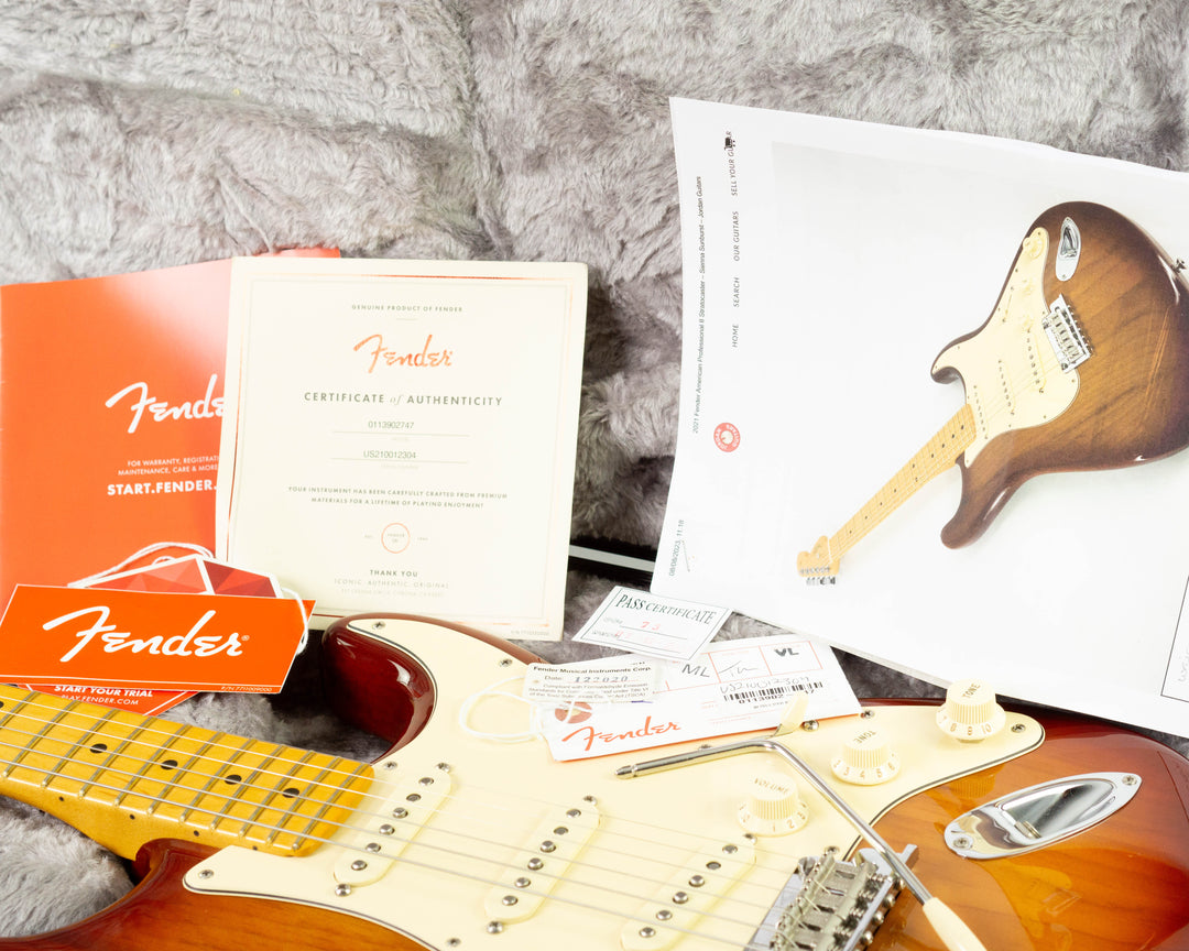 Fender American Professional II Stratocaster 2021 Sienna Sunburst