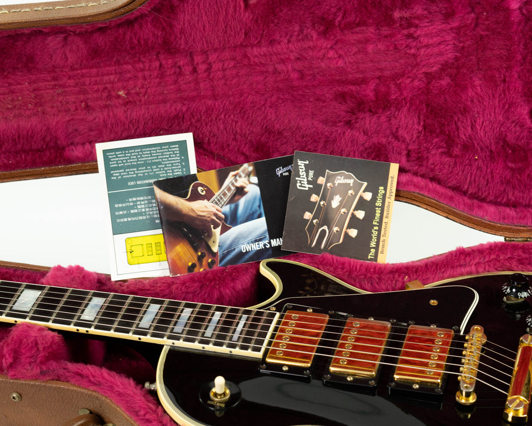 Gibson Custom Shop Historic Collection '57 Les Paul Custom Black Beauty Reissue 1997 Ebony