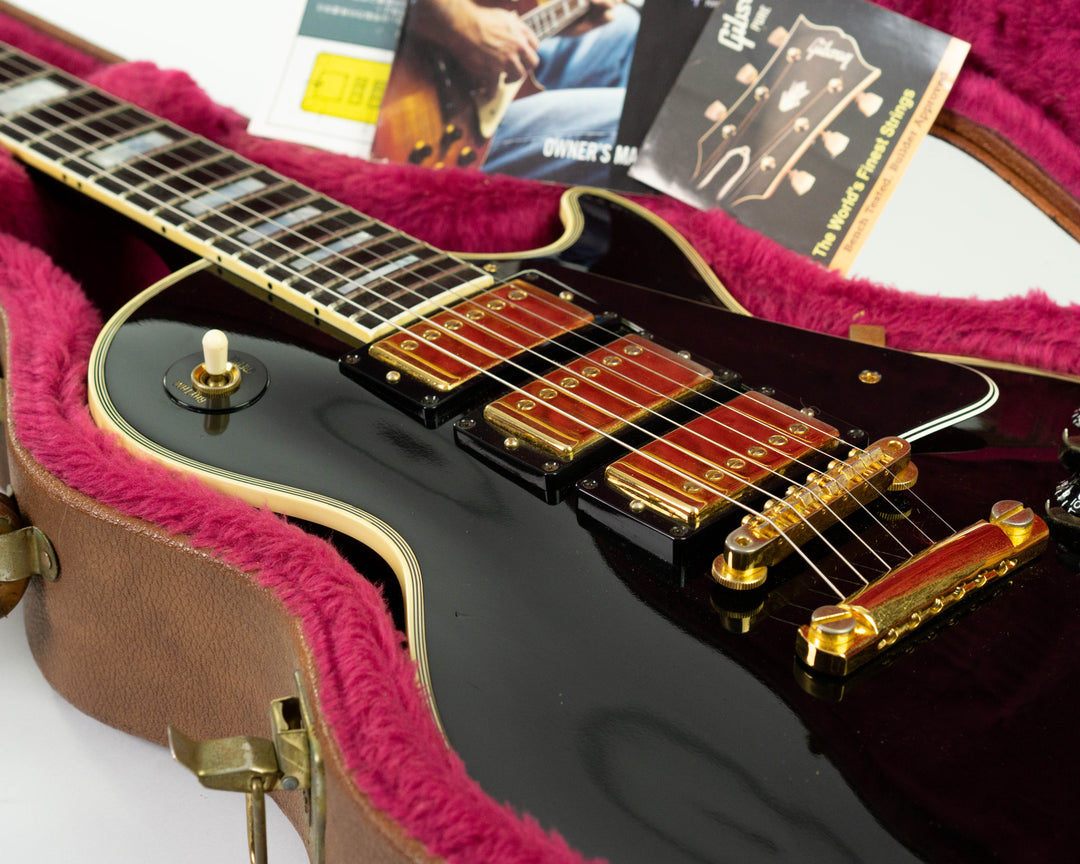 Gibson Custom Shop Historic Collection '57 Les Paul Custom Black Beauty Reissue 1997 Ebony
