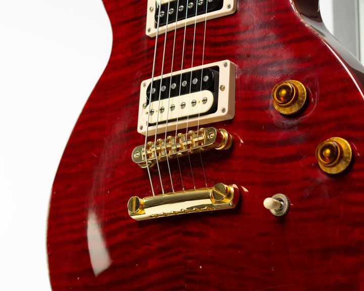 Gibson Les Paul Standard Double Cutaway Plus 2001 Trans Red