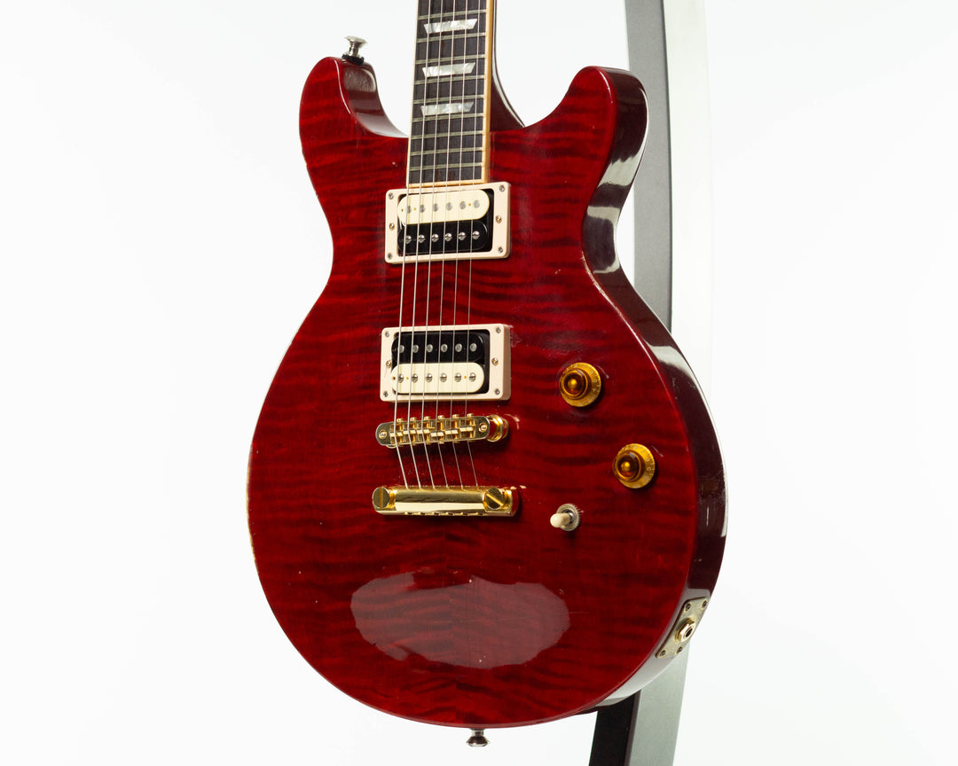 Gibson Les Paul Standard Double Cutaway Plus 2001 Trans Red