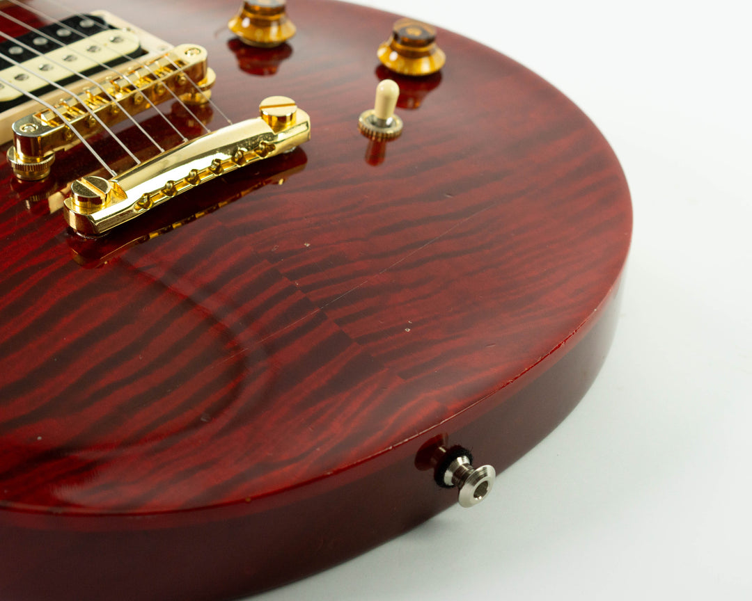 Gibson Les Paul Standard Double Cutaway Plus 2001 Trans Red