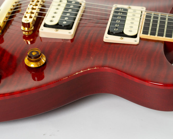 Gibson Les Paul Standard Double Cutaway Plus 2001 Trans Red