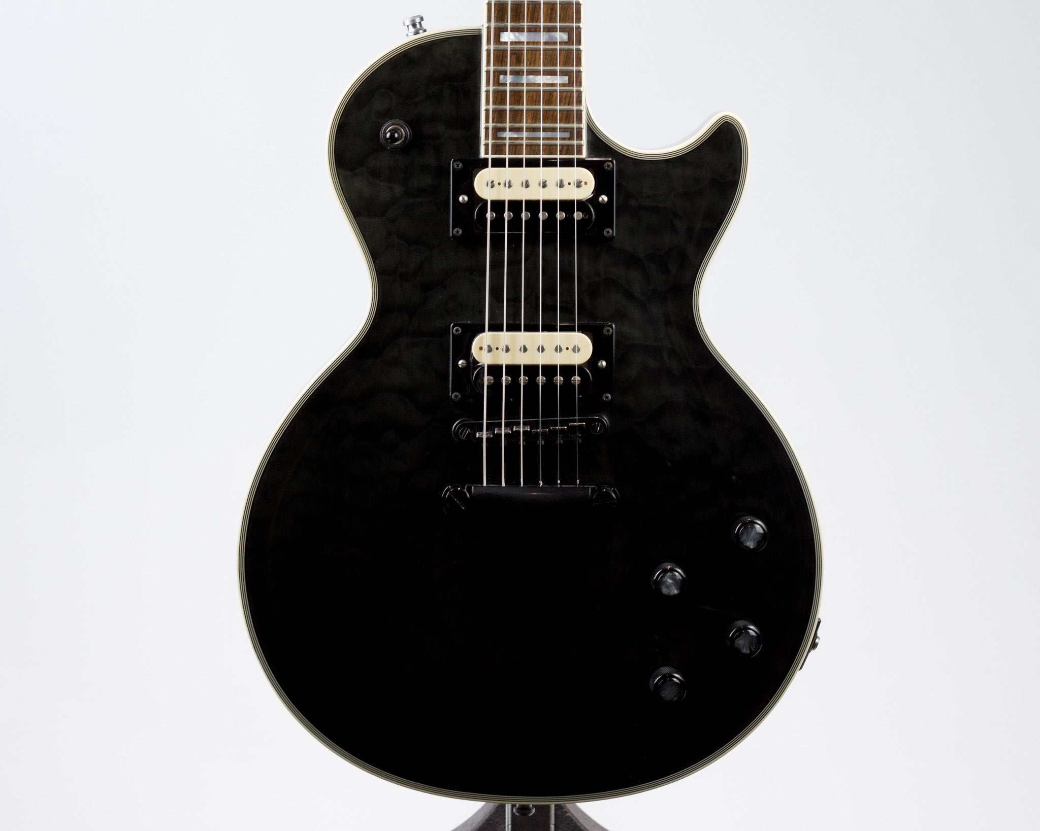 Epiphone Les Paul Custom Prophecy Plus EX 2018 Midnight Ebony – The58Sound