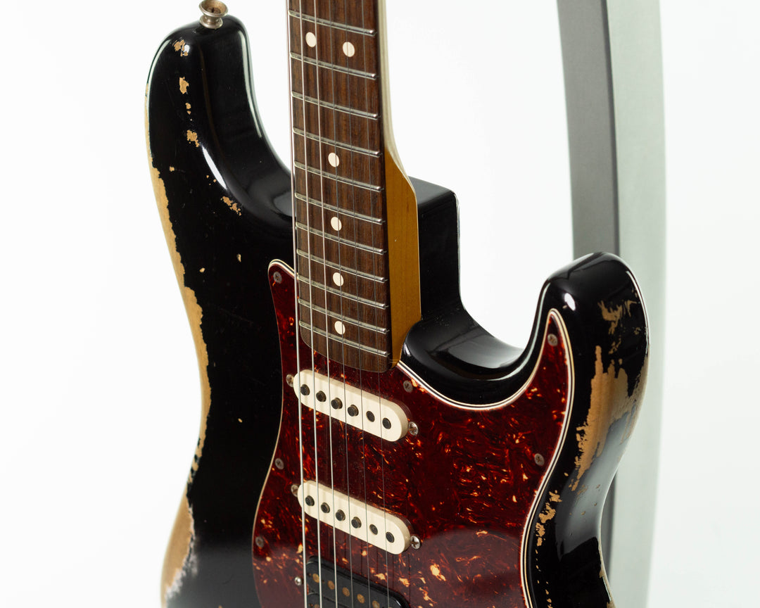 Fender Custom Shop Limited Edition '63 Stratocaster 2012 Heavy Relic Black