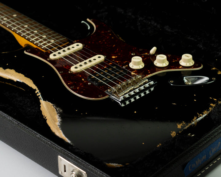 Fender Custom Shop Limited Edition '63 Stratocaster 2012 Heavy Relic Black