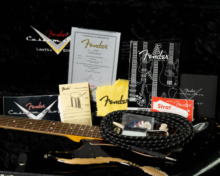 Fender Custom Shop Limited Edition '63 Stratocaster 2012 Heavy Relic Black