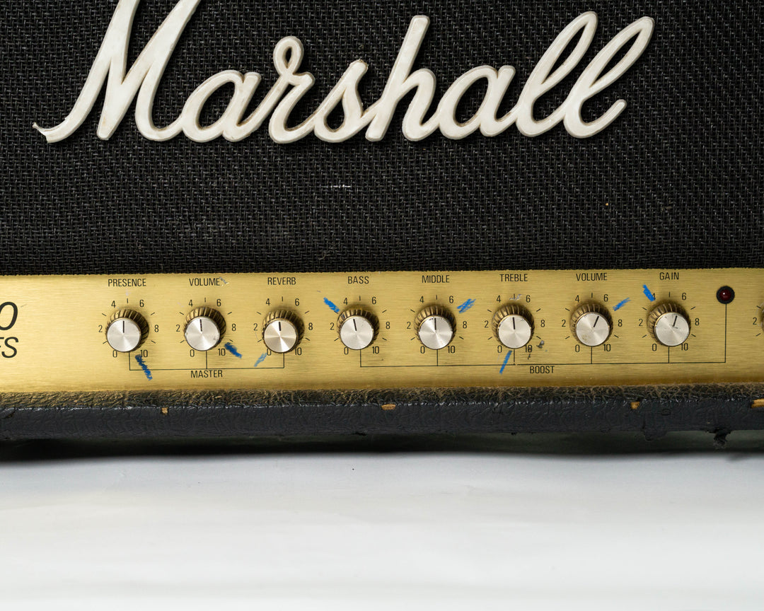 Marshall JCM 800 Lead Series Model 2210 100-Watt Master Volume Head with Reverb 1990