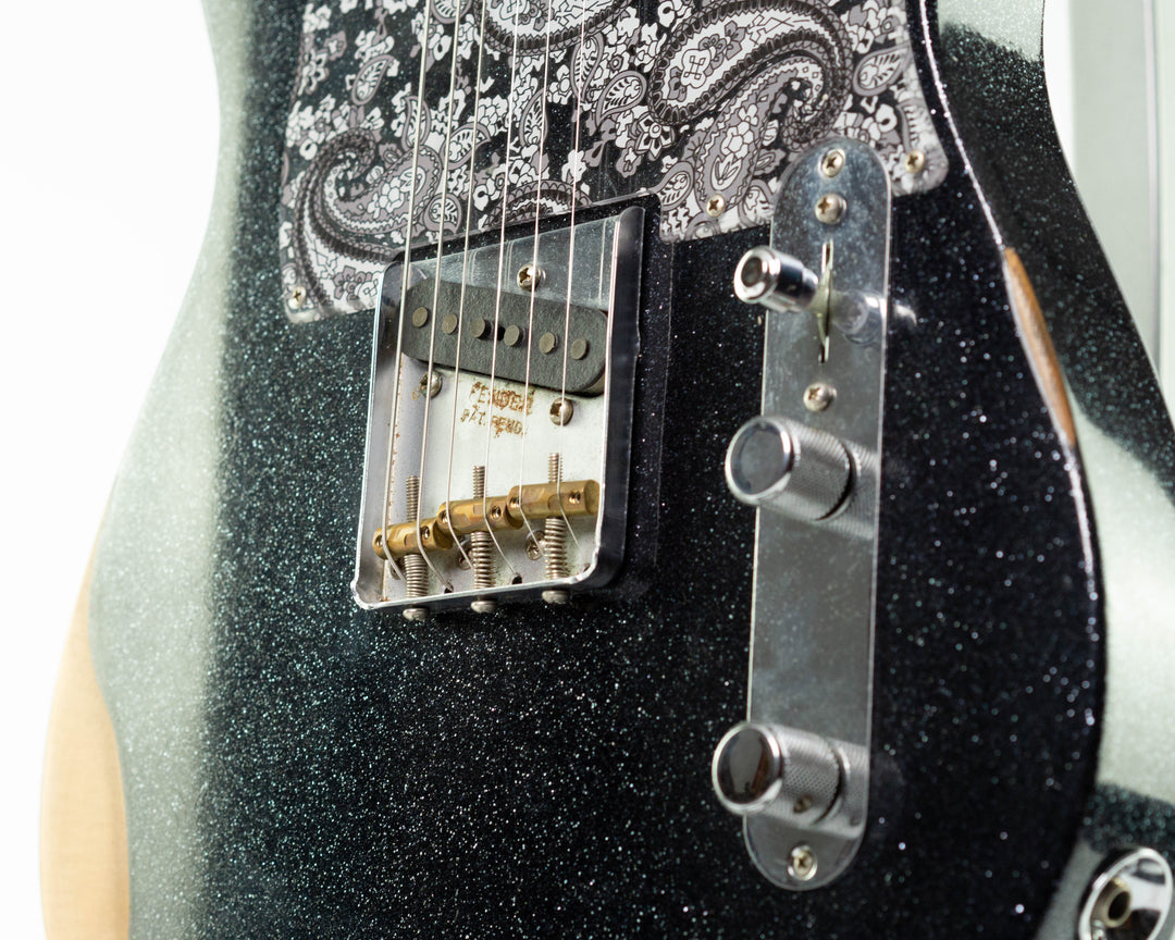 Fender Brad Paisley Road Worn Esquire 2020 Black Sparkle