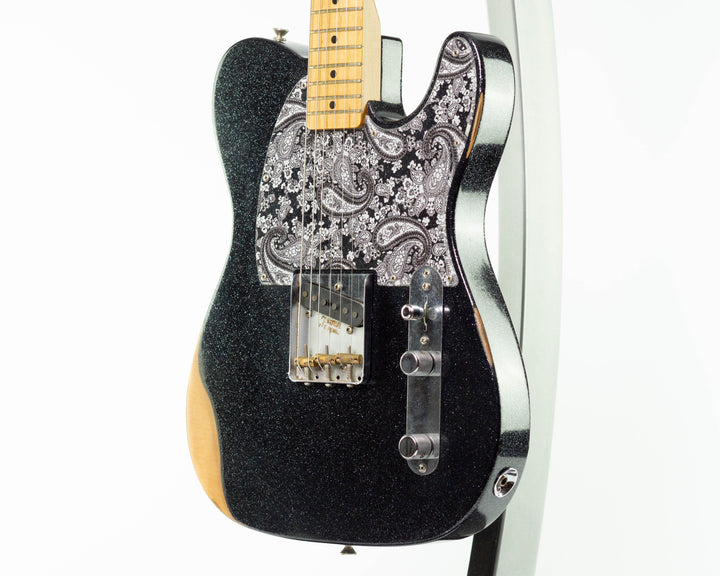 Fender Brad Paisley Road Worn Esquire 2020 Black Sparkle