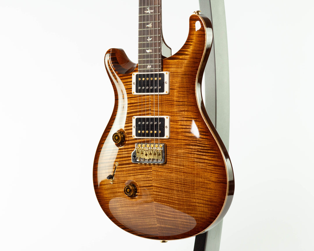 PRS Custom 24 Wood Library 10-Top Left Handed 2020 Copperhead Burst