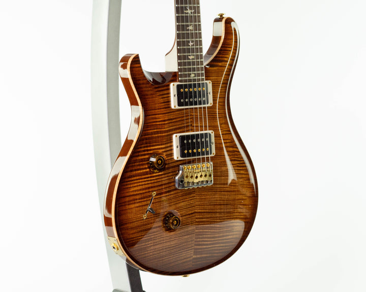 PRS Custom 24 Wood Library 10-Top Left Handed 2020 Copperhead Burst